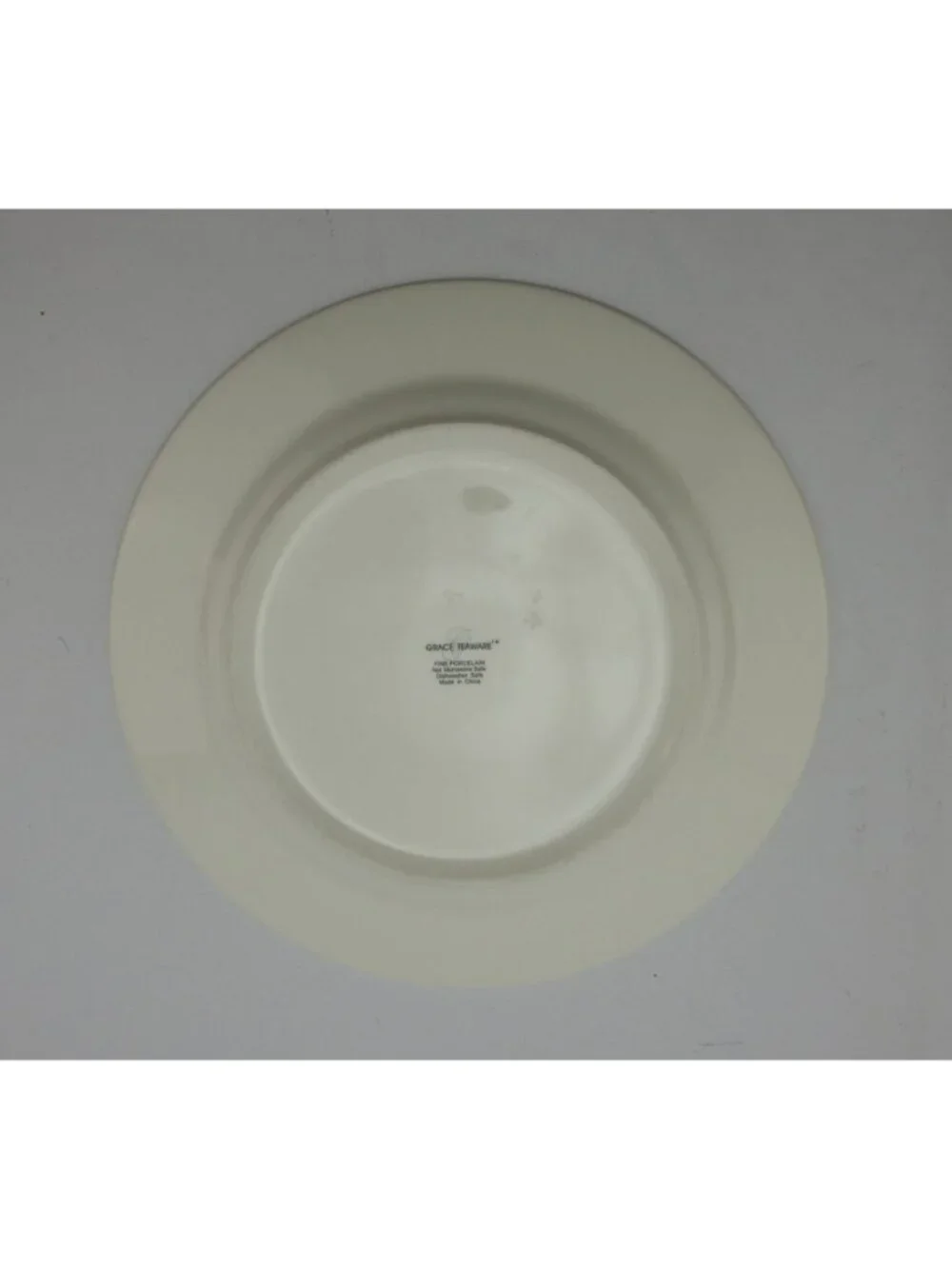 2 New Gothic Red Rose Butterfly Dinner Plates 8